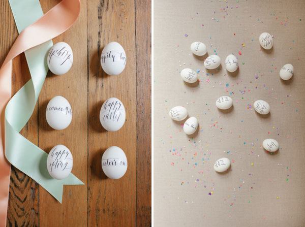 Calligraphy Eggs