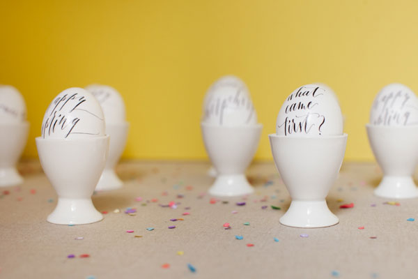 Calligraphy Eggs