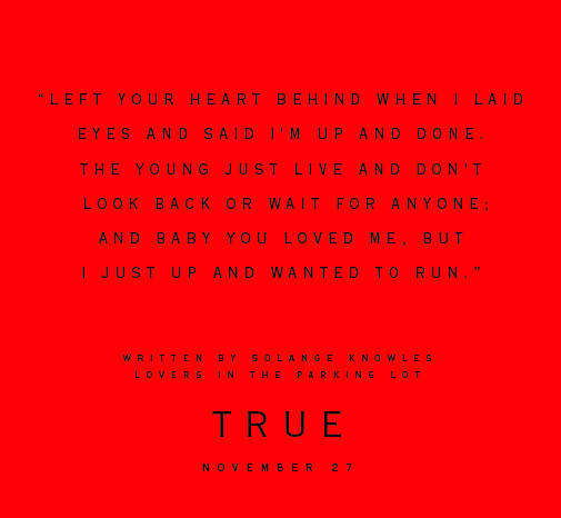 Solange Knowles, True