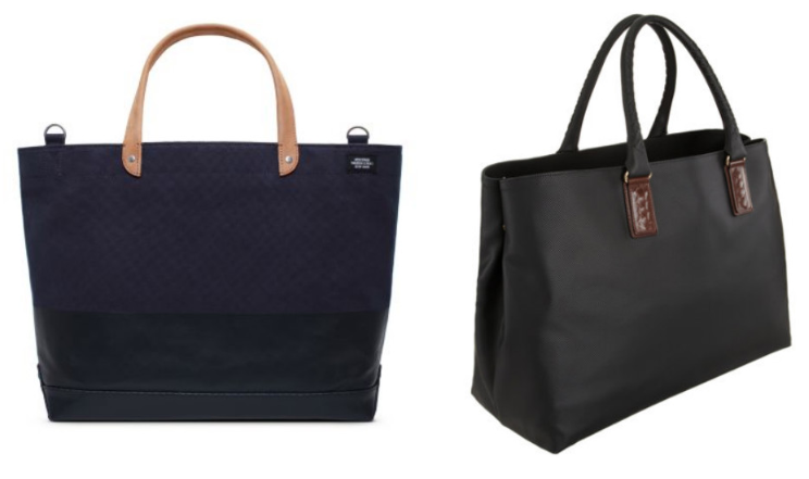 Jack Spade Coal Bag, Bottega Veneta Marco Polo Tote