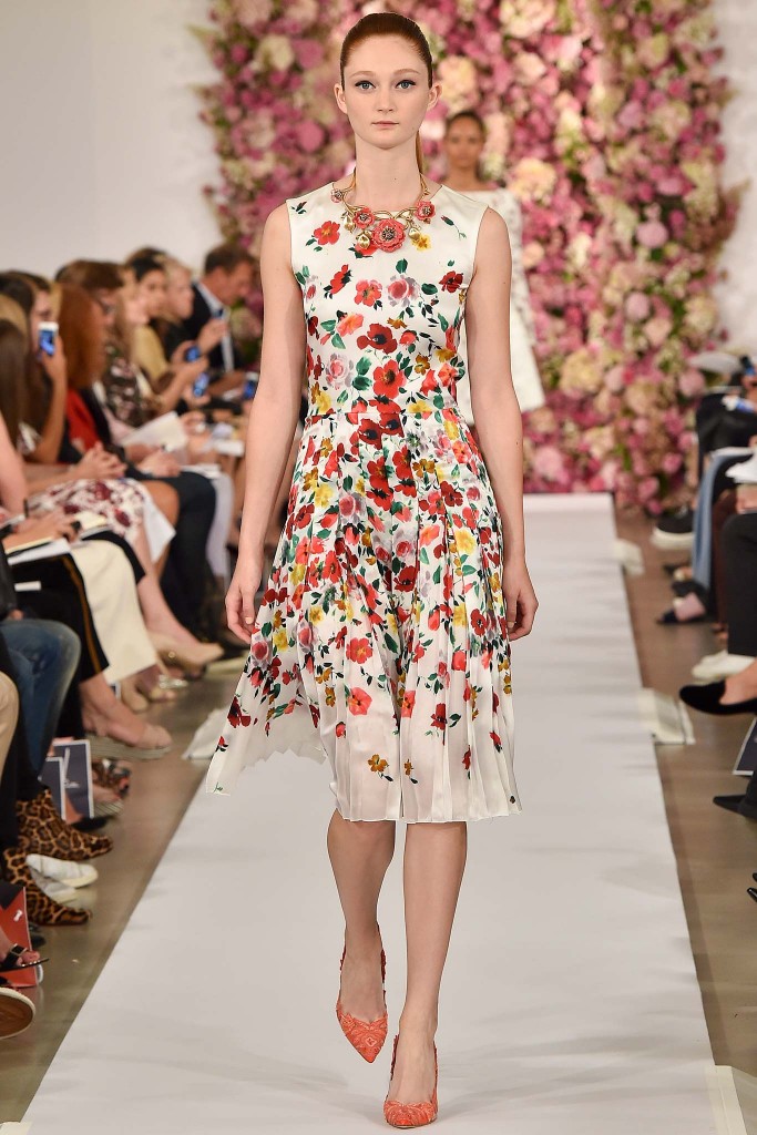 Oscar de la Renta, Spring 2015