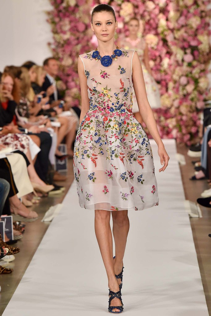 Oscar de la Renta, Spring 2015