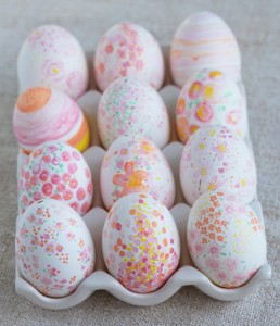 Easter, Hand Painted Eggs