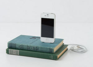 Vintage Book iPhone Charger