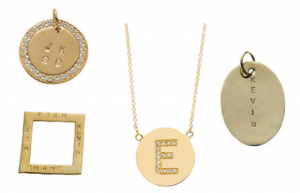 Push Present, Custom Engravable Charms and Necklaces
